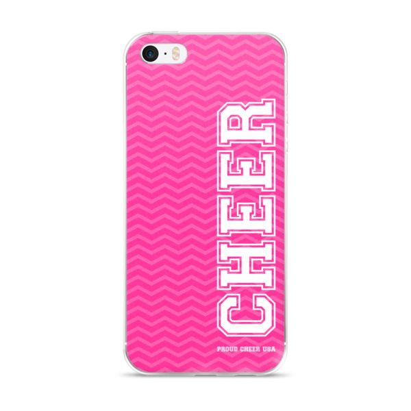 Big CHEER Pink iPhone Case