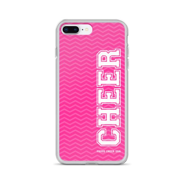 Big CHEER Pink iPhone Case - Image 4