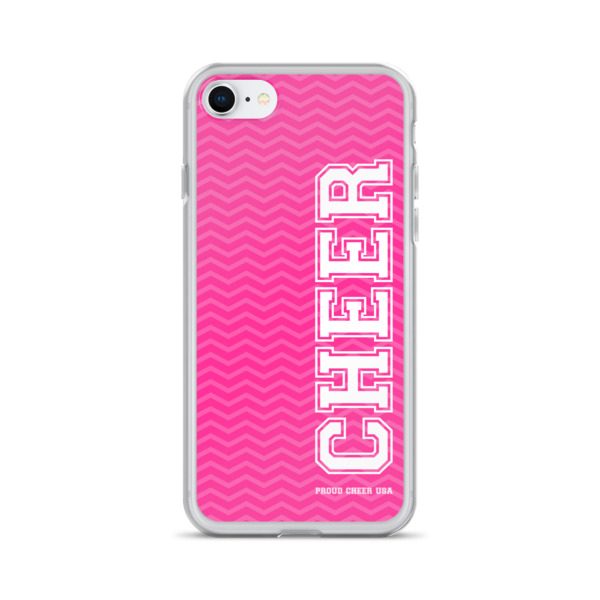 Big CHEER Pink iPhone Case - Image 6