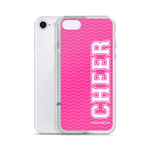 Big CHEER Pink iPhone Case - Image 7