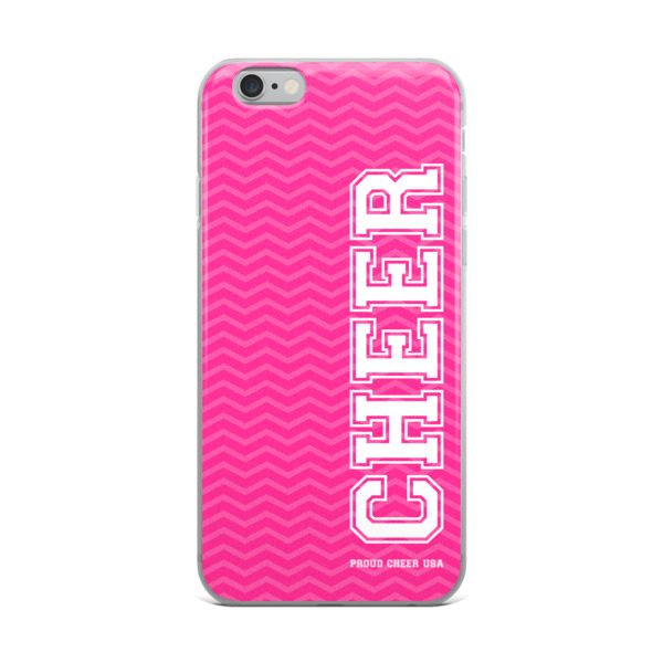 Big CHEER Pink iPhone Case - Image 2