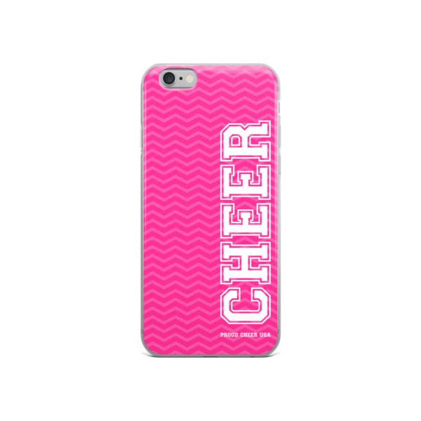Big CHEER Pink iPhone Case - Image 3