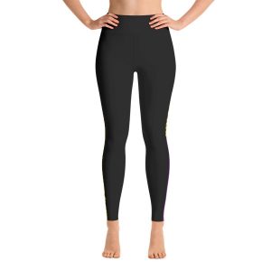 Bulldogs Striped Performance Leggings